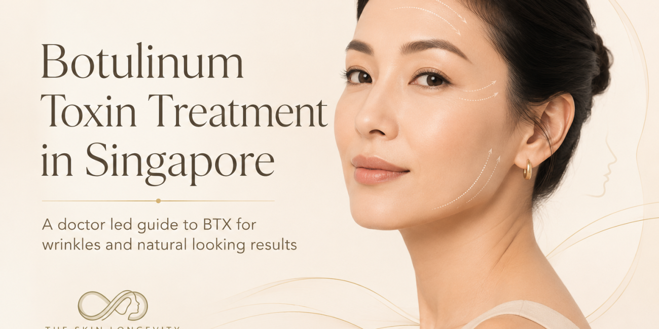 Botulinum toxin treatment in Singapore for BTX wrinkles and natural looking results