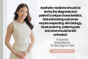dr rachel ho quote on best aesthetic treatment results