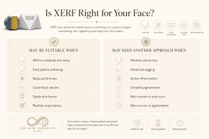Is XERF suitable for mild skin laxity jawline softening and collagen loss
