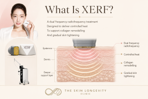 What is XERF dual frequency radiofrequency skin tightening treatment