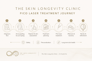 Pico laser treatment journey from diagnosis to aftercare at The Skin Longevity Clinic