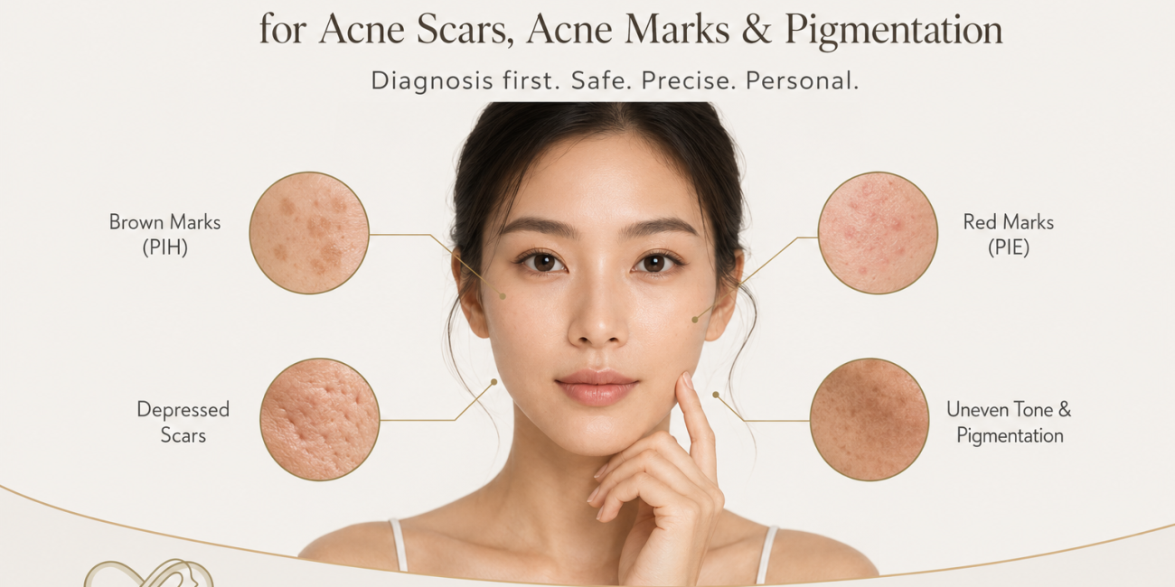 Pico Laser Singapore for acne scars, acne marks and pigmentation at The Skin Longevity Clinic