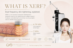 What is XERF dual frequency radiofrequency treatment for skin tightening