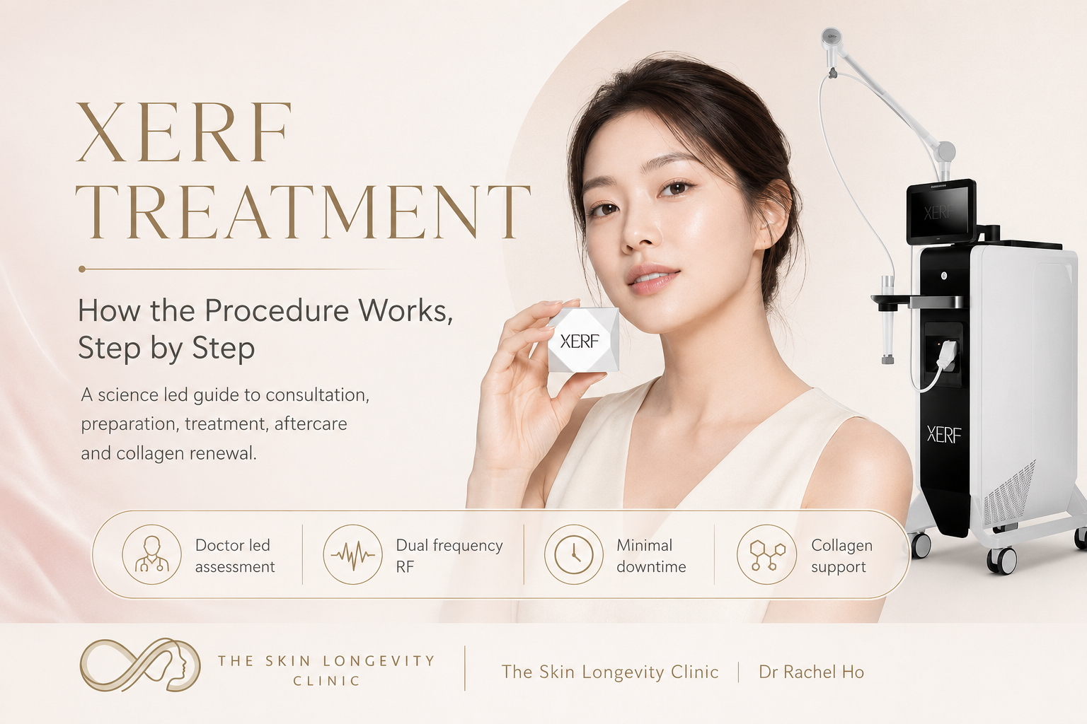 XERF treatment in Singapore step by step for skin tightening and collagen support