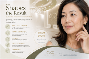 Factors that shape botulinum toxin results including muscle size, dynamic versus fixed lines, skin quality, individual response and treatment area