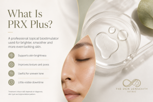 What is PRX Plus topical biostimulator for skin brightening, uneven tone and smoother skin
