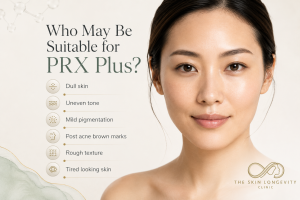 PRX Plus pigmentation and dull skin treatment in Singapore at The Skin Longevity Clinic