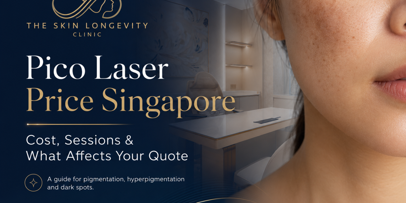 Pico laser price Singapore guide explaining how pigmentation diagnosis, treatment sessions and inclusions affect a quotation