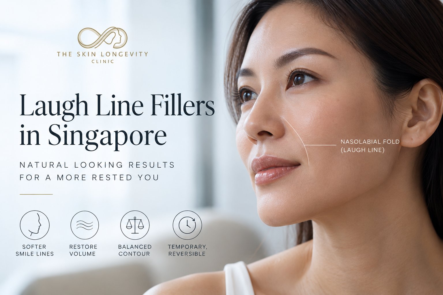 Laugh line fillers in Singapore: recovery after nasolabial fold filler