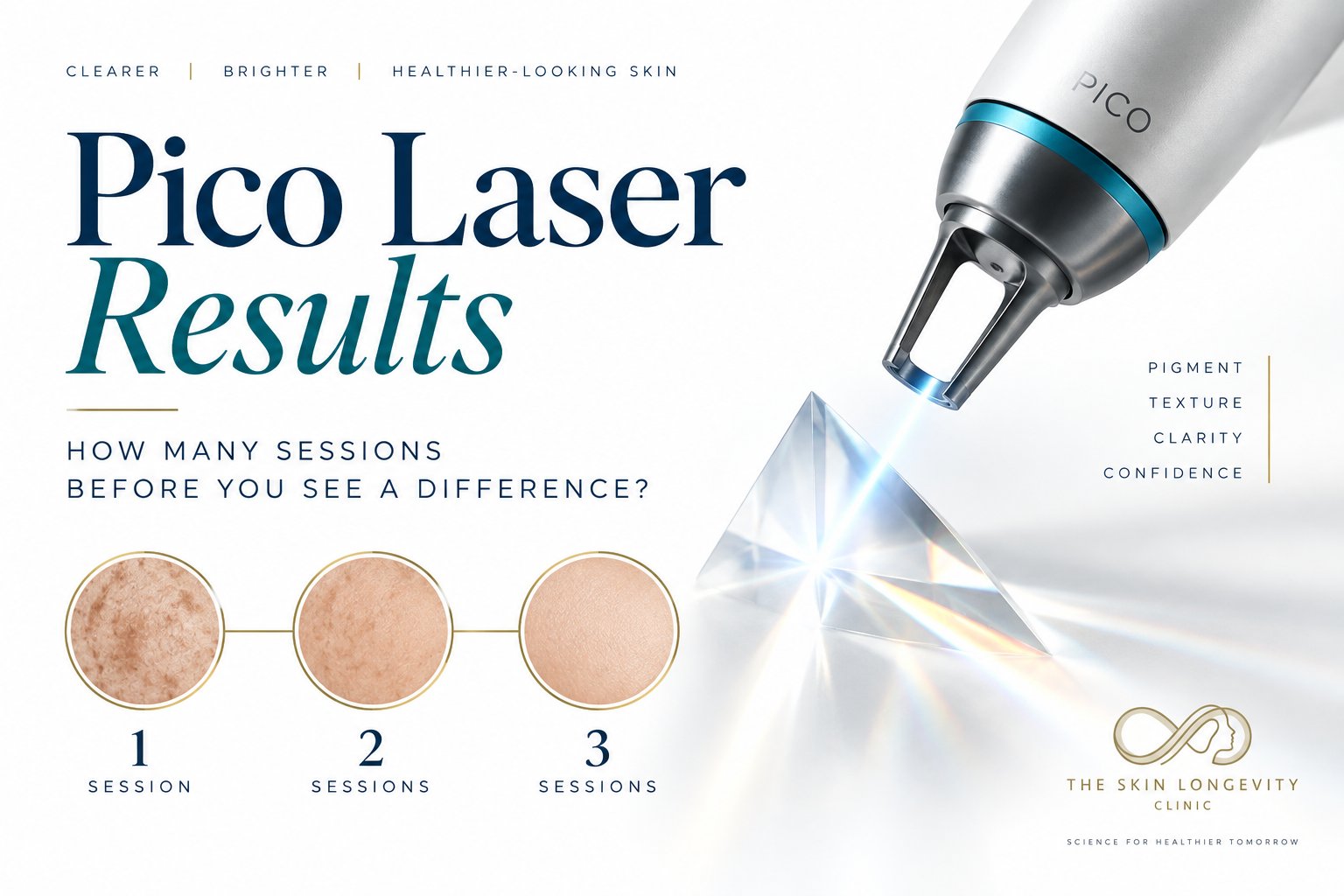 Pico laser results: how many sessions before you see a difference in pigment, texture and clarity