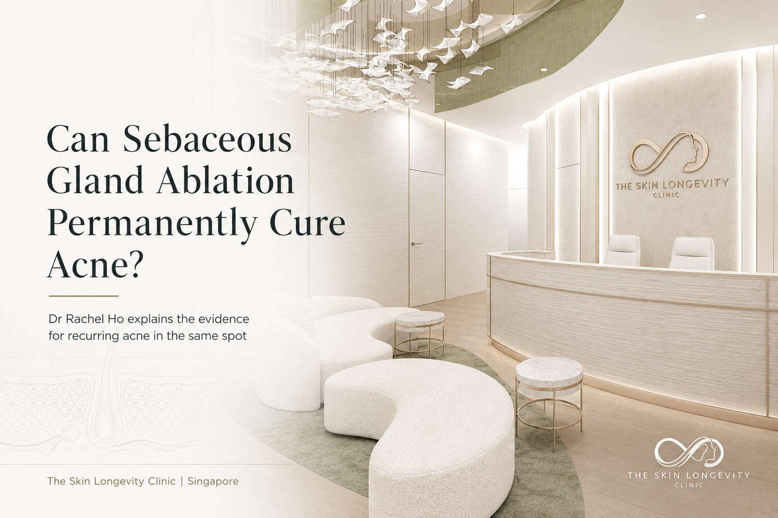 Can sebaceous gland ablation permanently cure acne? Dr Rachel Ho reviews the evidence for selective sebaceous gland ablation and recurring acne in Singapore.