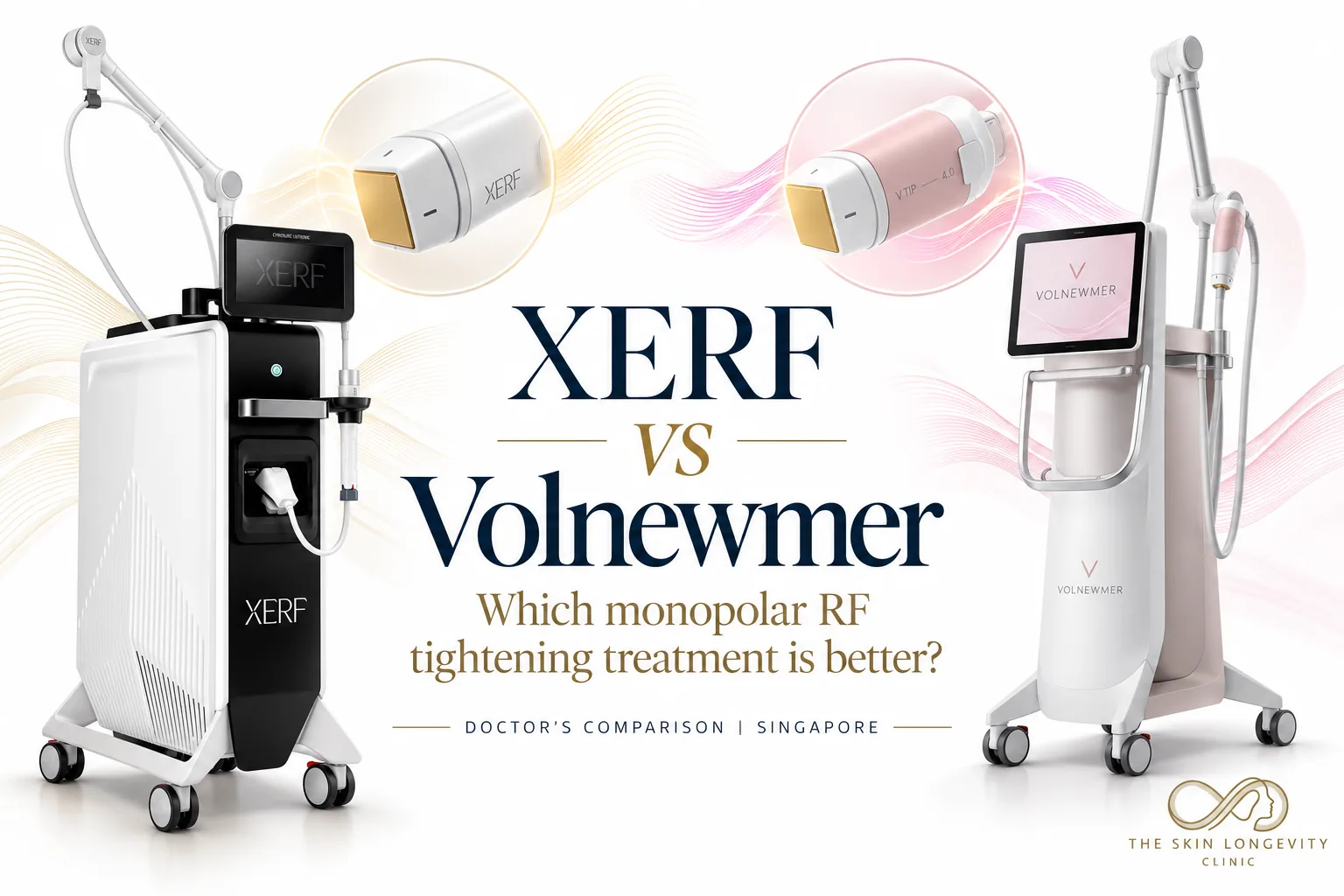 XERF vs Volnewmer in Singapore: which monopolar RF skin tightening treatment is better, a doctor's comparison by Dr Rachel Ho